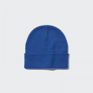Casquettes Uniqlo HEATTECH Watch Femme Bleu | 4982393