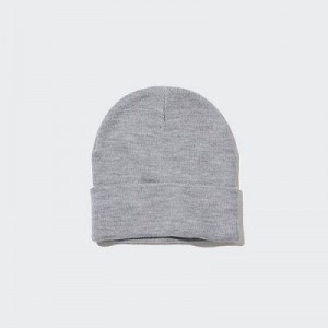 Casquettes Uniqlo HEATTECH Watch Femme Grise | 2871823