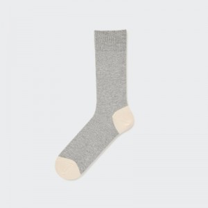 Chaussette Uniqlo Color Block Homme Grise | 8235861