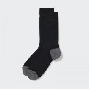 Chaussette Uniqlo Color Block Homme Noir | 4495387