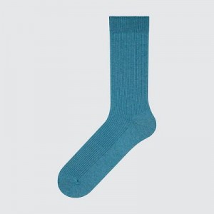 Chaussette Uniqlo Colorful 50 Femme Bleu | 1648324
