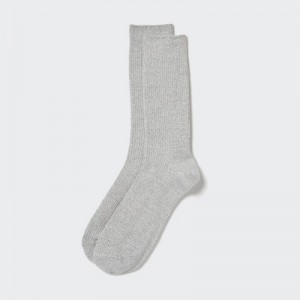 Chaussette Uniqlo Colorful 50 Femme Grise | 8567869