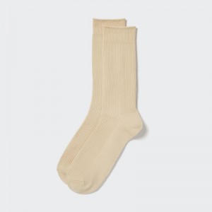 Chaussette Uniqlo Colorful 50 Homme Beige | 3746732