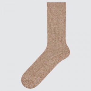 Chaussette Uniqlo Colorful 50 Homme Orange | 4081577