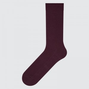 Chaussette Uniqlo Colorful 50 Homme Rouge | 8735704