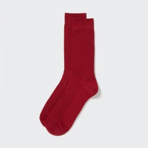 Chaussette Uniqlo Colorful 50 Homme Rouge | 5924855