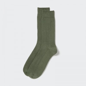 Chaussette Uniqlo Colorful 50 Homme Vert | 3258212