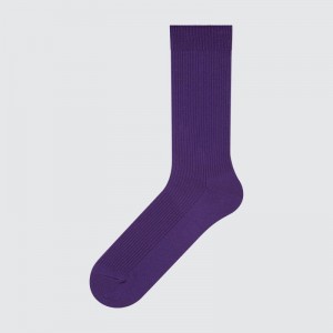 Chaussette Uniqlo Colorful 50 Homme Violette | 6537272