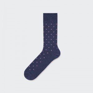 Chaussette Uniqlo Dotted Homme Bleu Marine | 2226926
