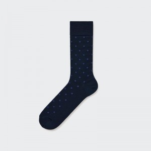 Chaussette Uniqlo Dotted Homme Bleu Marine | 6664995