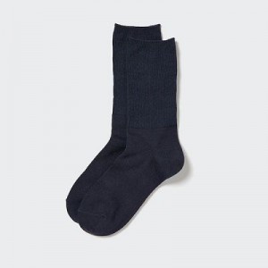 Chaussette Uniqlo HEATTECH 2-Way Femme Bleu Marine | 9323708