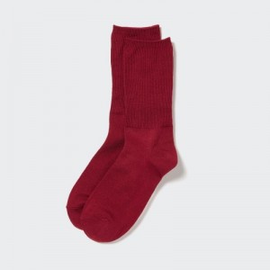Chaussette Uniqlo HEATTECH 2-Way Femme Rouge | 9207088
