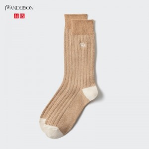 Chaussette Uniqlo HEATTECH Anti-Odor Femme Beige | 2554287
