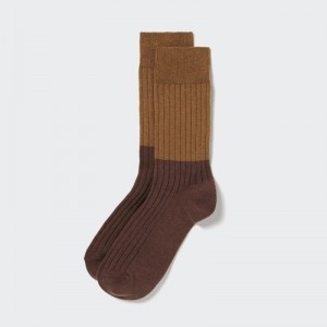 Chaussette Uniqlo HEATTECH Homme Marron | 9873728