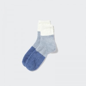 Chaussette Uniqlo Heattech Fluffy Homme Blanche | 117308