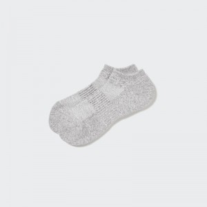 Chaussette Uniqlo Heattech Pile Short Homme Grise | 4220972