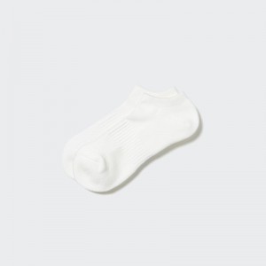 Chaussette Uniqlo Heattech Pile Short Homme Blanche | 1225875