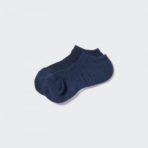 Chaussette Uniqlo Heattech Short Femme Bleu | 2479634