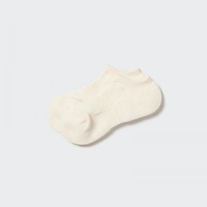 Chaussette Uniqlo Heattech Short Femme Blanche | 9414322