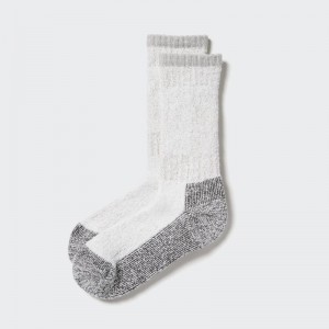 Chaussette Uniqlo Heattech Soft Pile Heather Homme Grise | 9387135