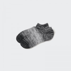 Chaussette Uniqlo Melange Short Homme Grise | 1868599