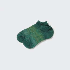 Chaussette Uniqlo Melange Short Homme Vert | 5940552