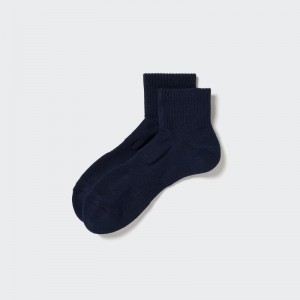 Chaussette Uniqlo Pile Half Homme Bleu Marine | 8938953