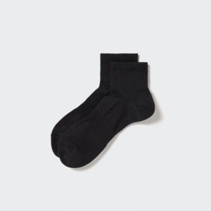 Chaussette Uniqlo Pile Half Homme Noir | 9424042