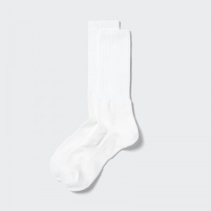 Chaussette Uniqlo Pile Homme Blanche | 5869530