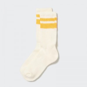 Chaussette Uniqlo Pile Lined Homme Blanche | 2777240