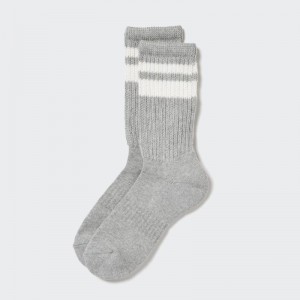 Chaussette Uniqlo Pile Lined Homme Grise | 4848253