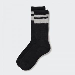 Chaussette Uniqlo Pile Lined Homme Noir | 5121523
