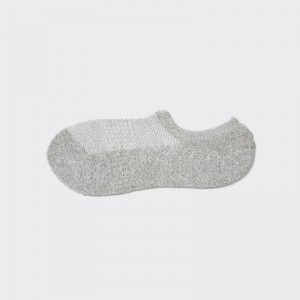 Chaussette Uniqlo Pile Low Cut Homme Grise | 8815380