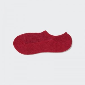 Chaussette Uniqlo Pile Low Cut Homme Rouge | 277417