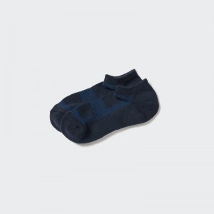Chaussette Uniqlo Pile Mesh Short Homme Bleu Marine | 2491221