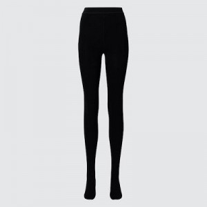 Collant Uniqlo HEATTECH Extra Warm Pile-Lined Femme Noir | 5758186