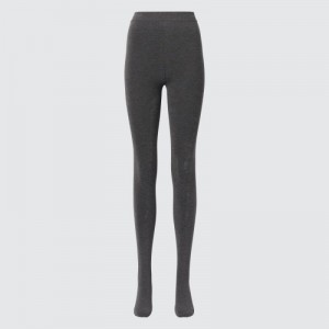 Collant Uniqlo HEATTECH Extra Warm Pile-Lined Femme Grise | 8620988
