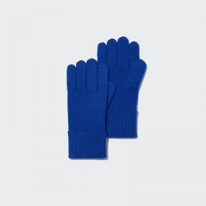 Gant Uniqlo Cashmere Knitted Femme Bleu | 3409294