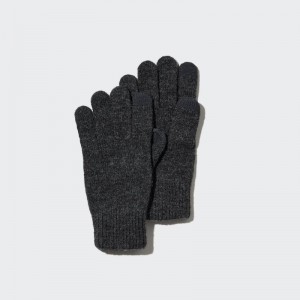 Gant Uniqlo HEATTECH Homme Grise | 1179168