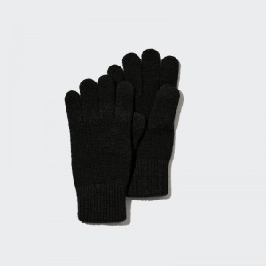 Gant Uniqlo HEATTECH Homme Noir | 2183927