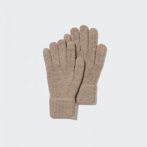 Gant Uniqlo HEATTECH Knitted Homme Beige | 102571