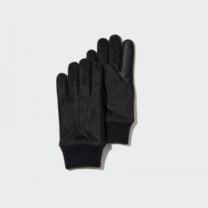 Gant Uniqlo HEATTECH Lined Homme Noir | 6349073