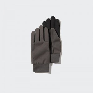Gant Uniqlo Heattech Lined Function Femme Grise | 2357509