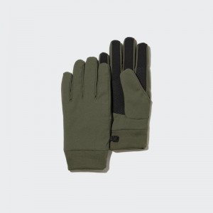 Gant Uniqlo Heattech Lined Function Homme Vert Olive | 7377903