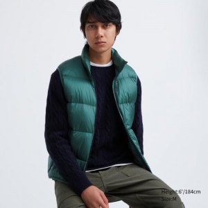 Gilet Uniqlo Ultra Light Down Homme Vert | 9783834