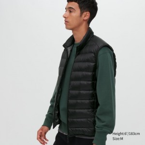 Gilet Uniqlo Ultra Light Down Narrow Quilt Homme Noir | 4746496