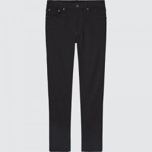 Jean Uniqlo EZY Ultra Stretch Femme Noir | 9946093
