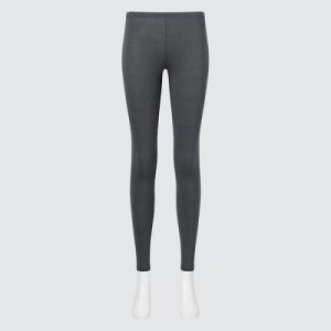 Leggings Uniqlo HEATTECH Femme Grise | 4352585