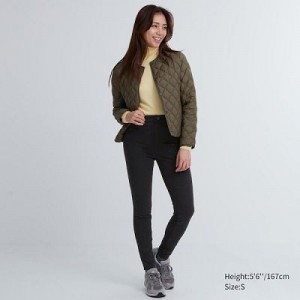 Leggings Uniqlo HEATTECH Ultra Stretch High-Rise Femme Noir | 6018780