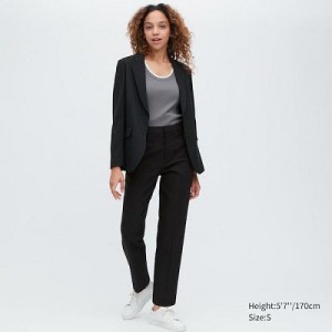 Pantalon Uniqlo AirSense Femme Noir | 7482177